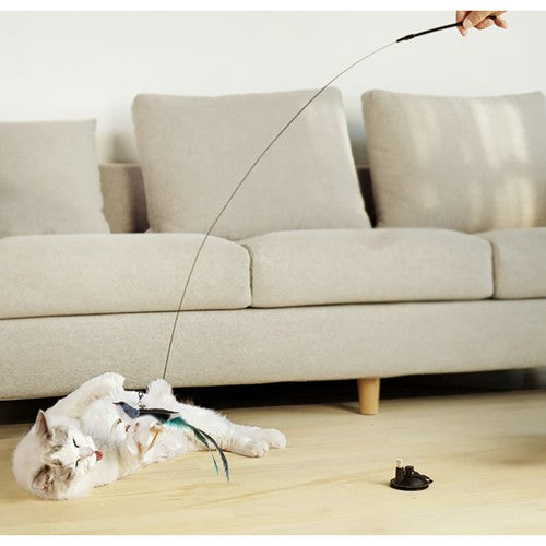 Kaķu rotaļlieta ar piesūcekni