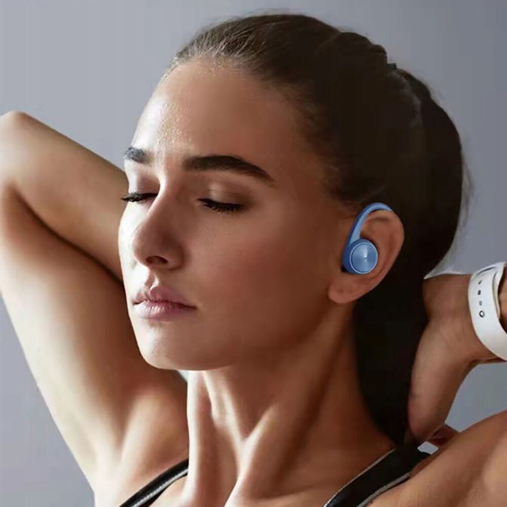 Bezvadu Bluetooth austiņas ar džinsa auduma korpusu