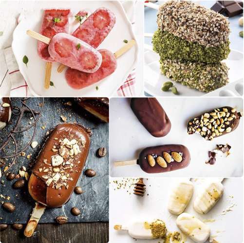 Silikona veidne saldējumam