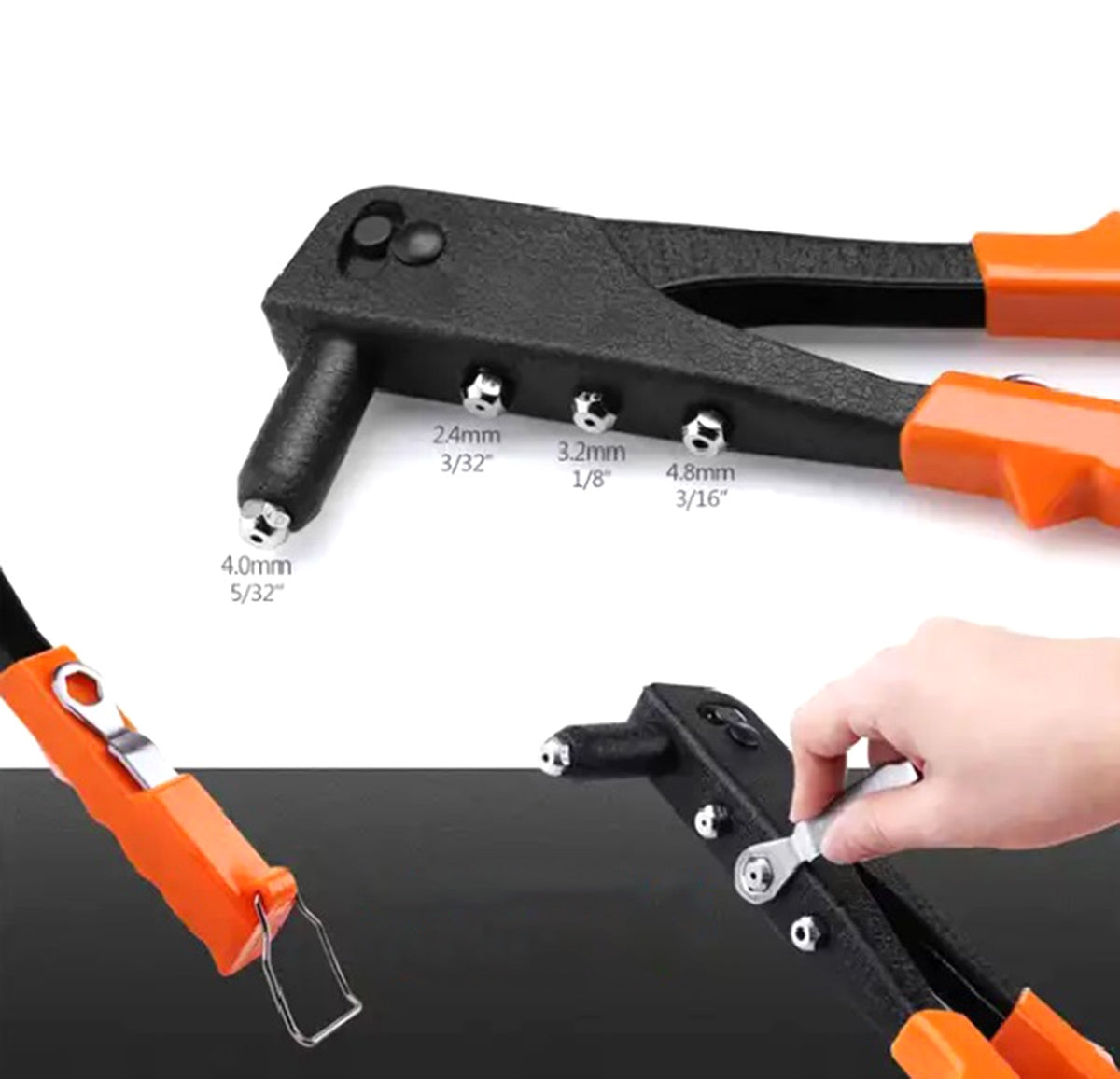 Manuālais kniedētājs