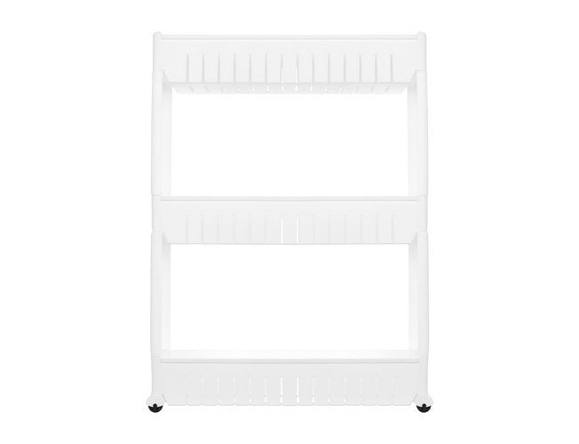 Virtuves plaukts uz riteņiem, balts