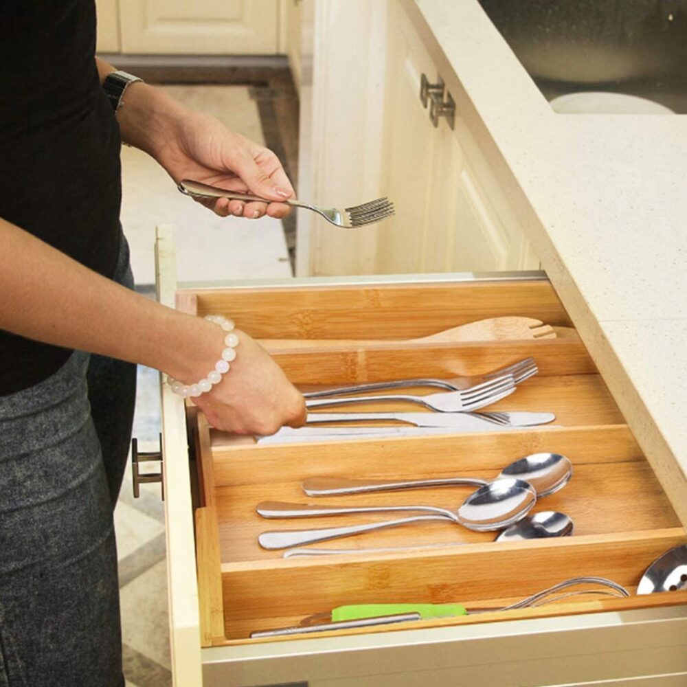 Virtuves piederumu organizators