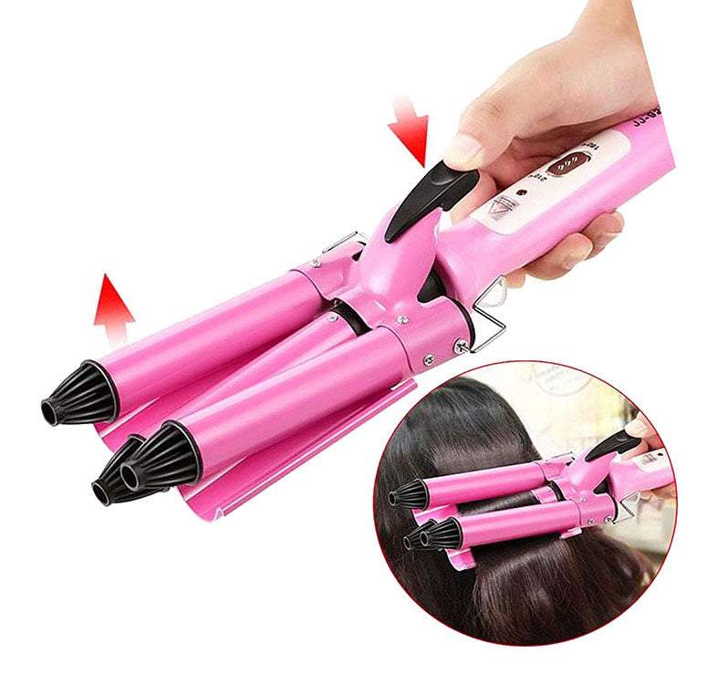 Matu lokšķēres, rozā, 3 ruļļi