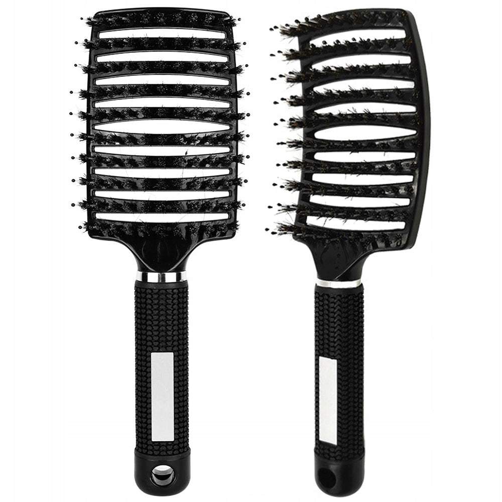 Masāžas matu ķemme ar vepila sariem XL