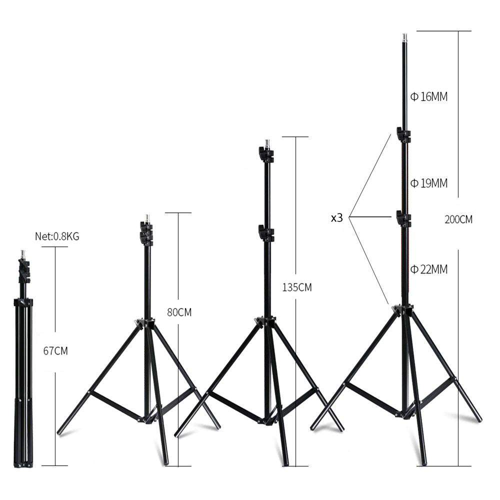 Lampas fotografēšanai softbox ar statīviem