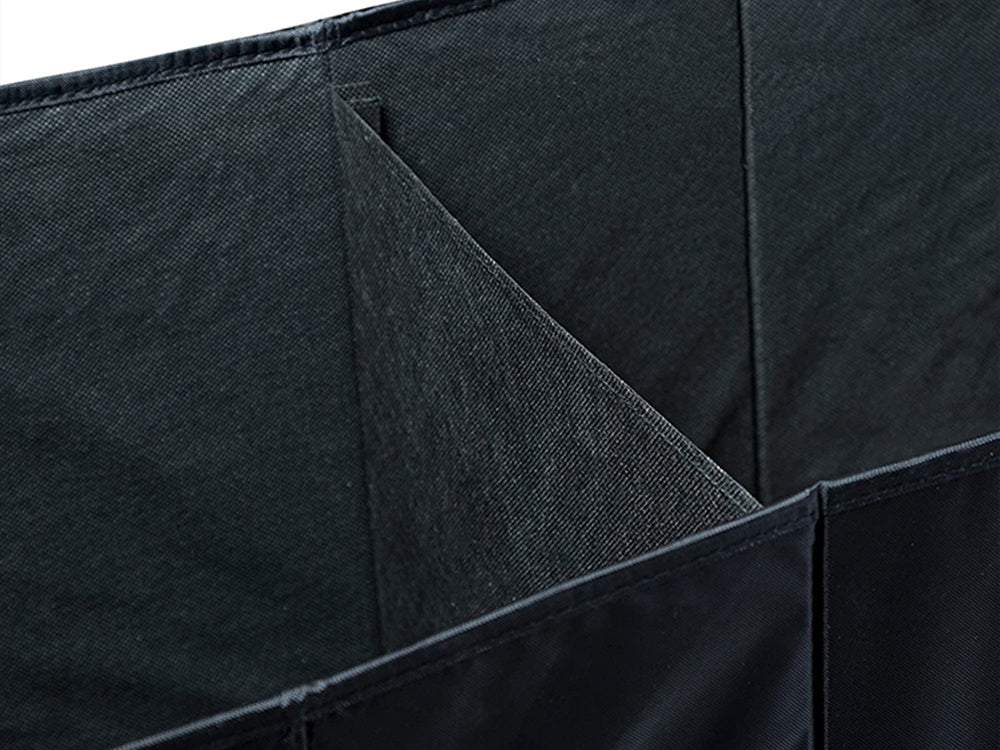 Automašīnas bagāžnieka organizators ar 2 nodalījumiem