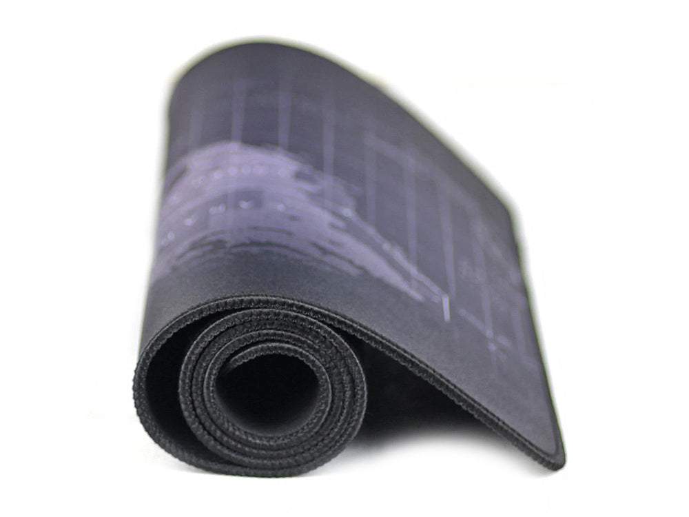 Spēļu peles paliktnis pasaules karte 90x40cm