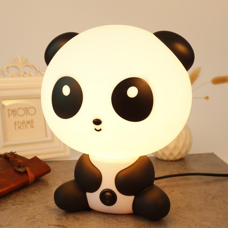 Nakts lampa panda bērniem