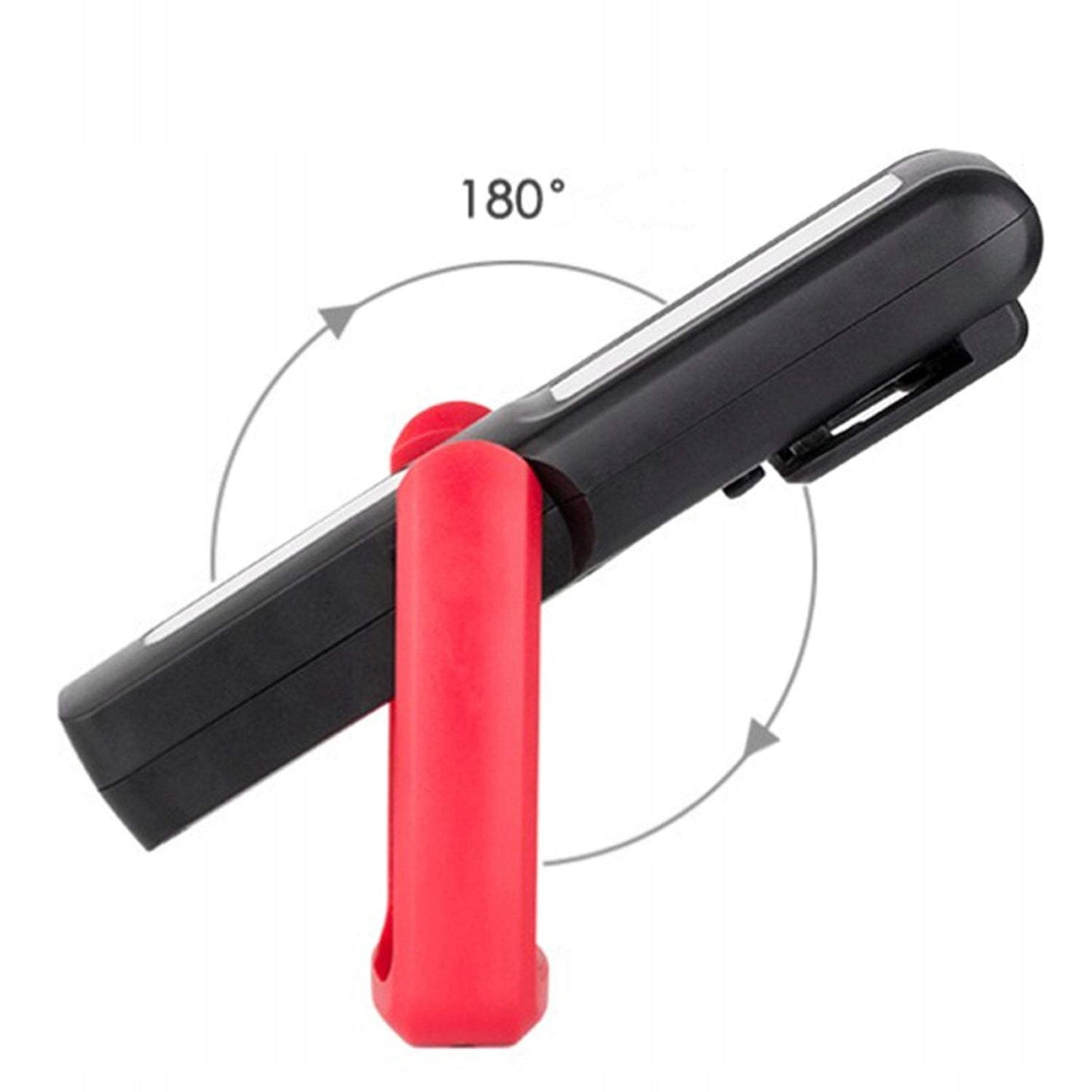 Darbnīcas LED lampa ar āķi un USB uzlādi