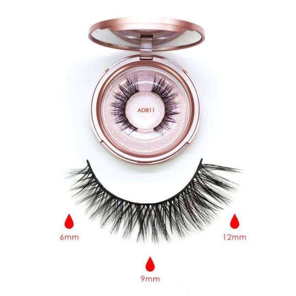 Magnētiskās skropstas 7 pāri + acu zīmulis