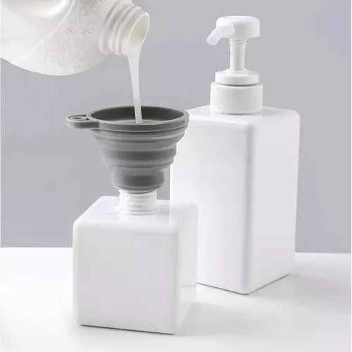 Saliekamā silikona piltuve