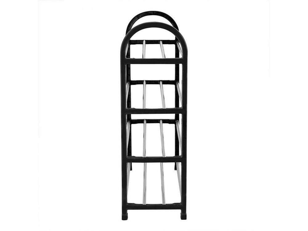 Apavu plaukts 8 apavu pāriem - 4 līmeņu, viegli saliekams