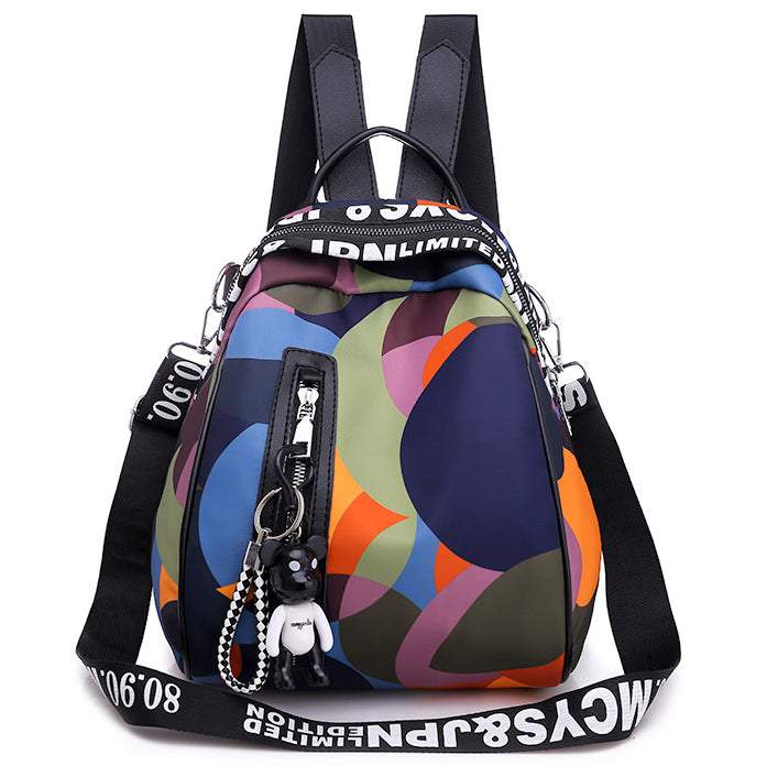 Krāsainā sieviešu mugursoma