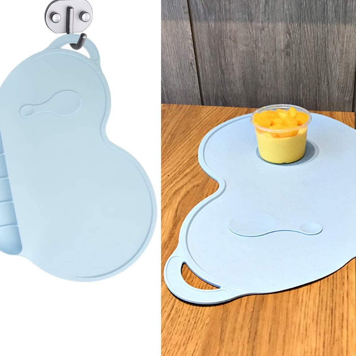 Neslīdošs silikona paklājs bērniem 40X27cm