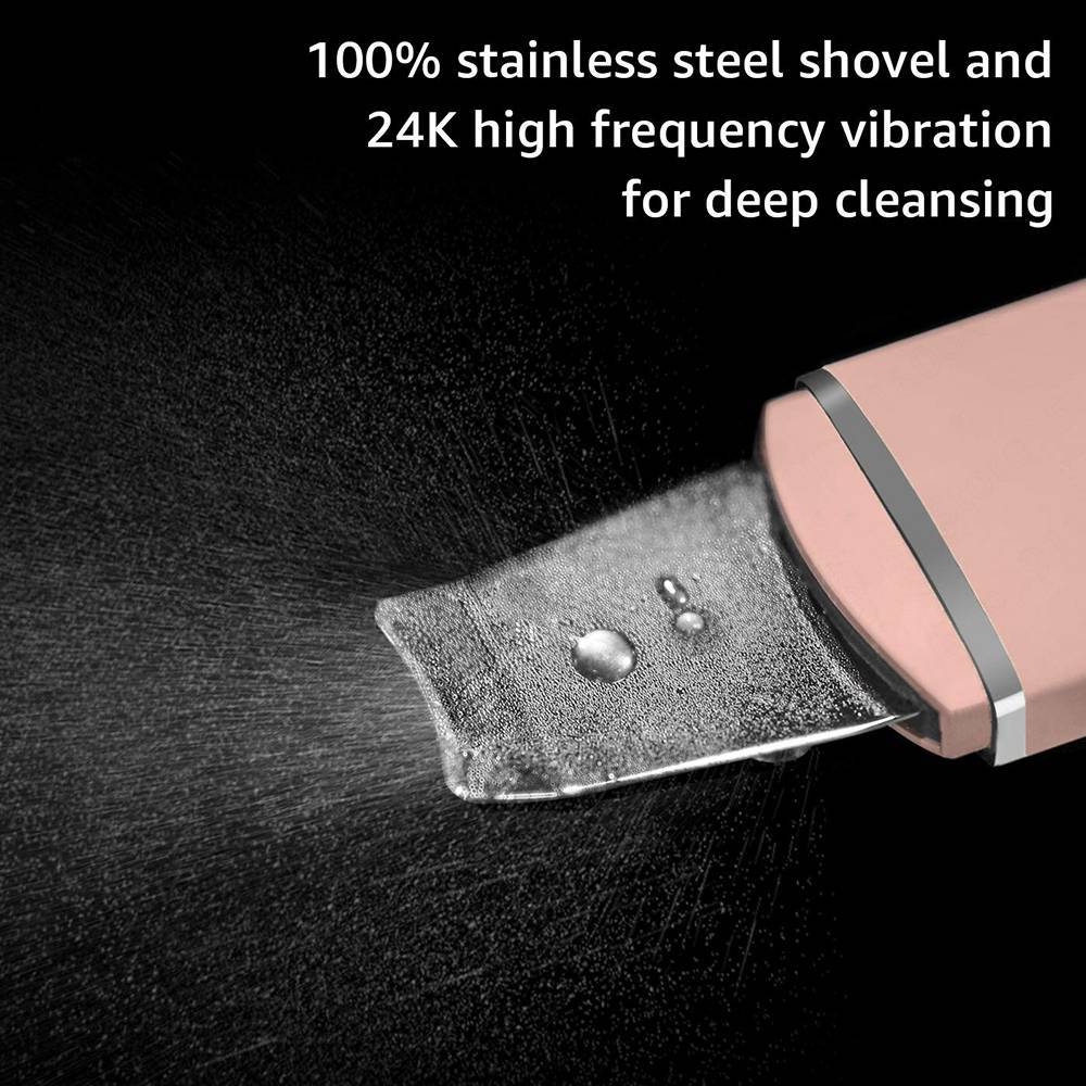 Eksfoliātors, sejas ādas skrubis ar augstas frekvences vibrācijas tehnoloģiju