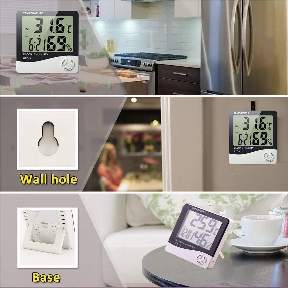 Pulkstenis termometrs - meteostacija