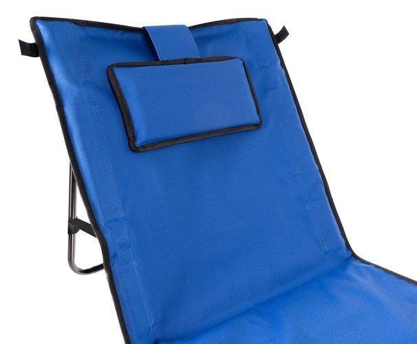 Pludmales paklājiņš ar regulējamu atzveltni + spilvenu