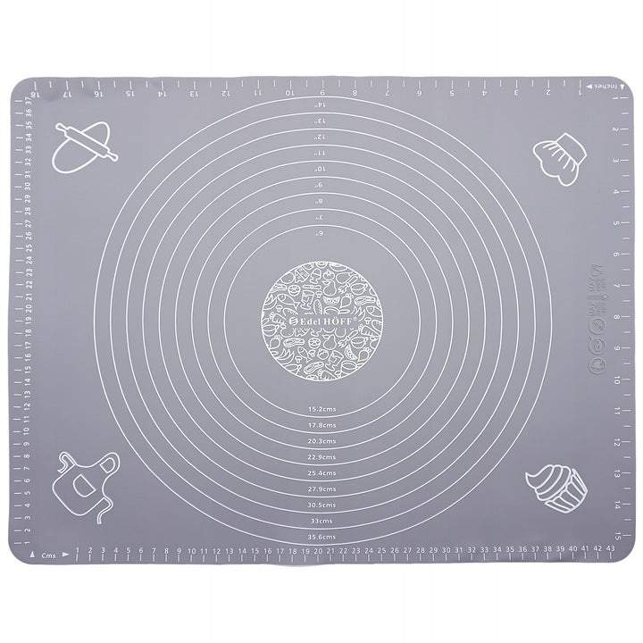 Virtuves galda komplekts gatavošanai silikona paklājs mīklai, picai, mīklas rullis veltnis, nazis