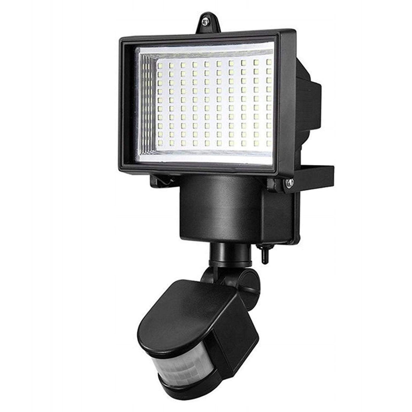 Āra lampa ar saules paneli un kustības sensoru