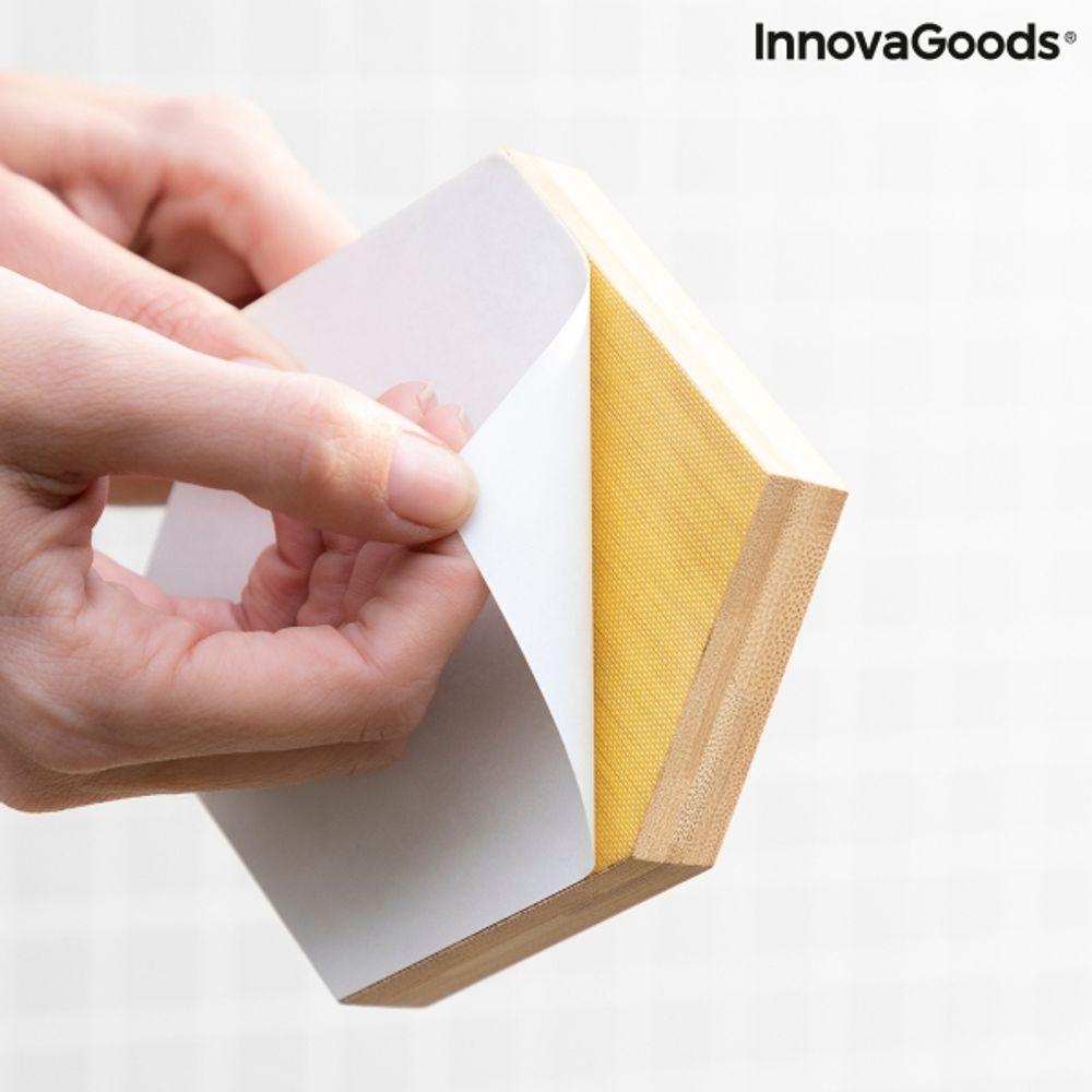 Nažu Turētājs Magnētisks Bambusa Pašlīpošs, 3 gabali, Līmējami