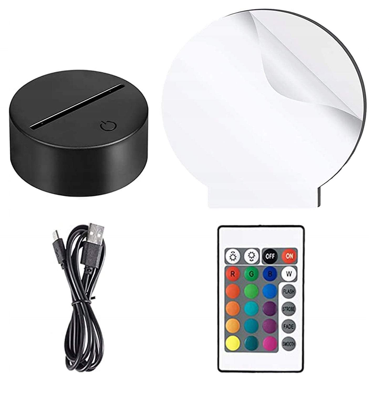 Nakts lampa bērniem - galda lampa futbola bumba