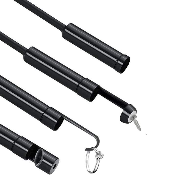 Endoskops Kamera Šaurām Vietām 5m 8mm LED Wi-Fi