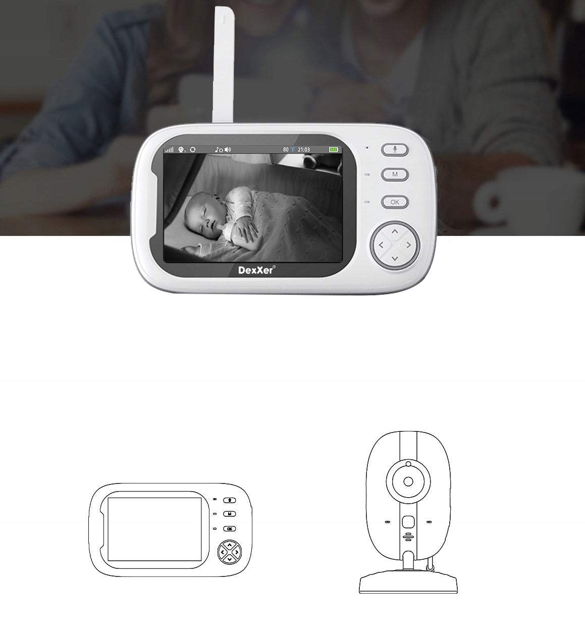 Novērošanas kamera - aukle