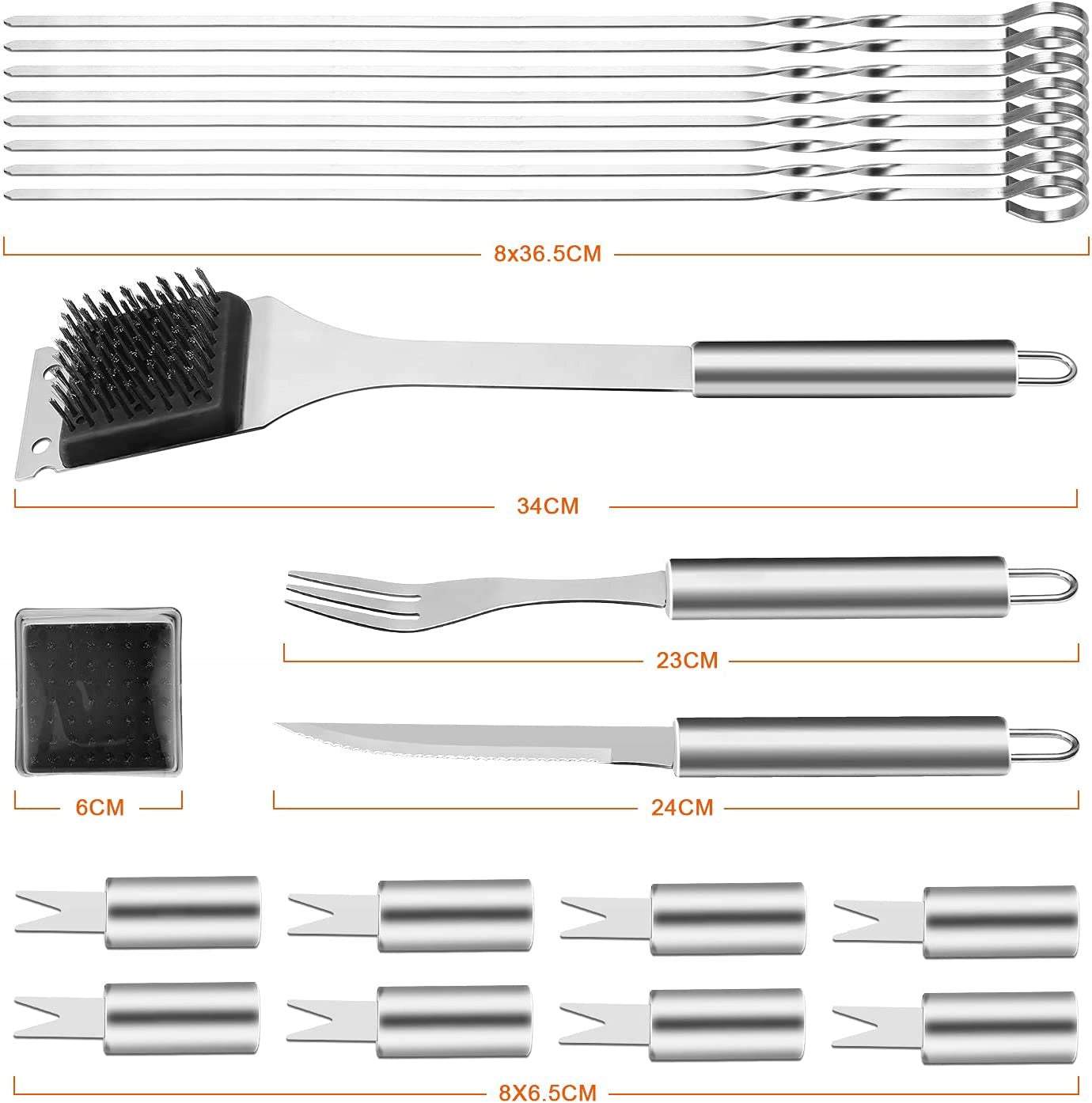 Grila piederuma komplekts
