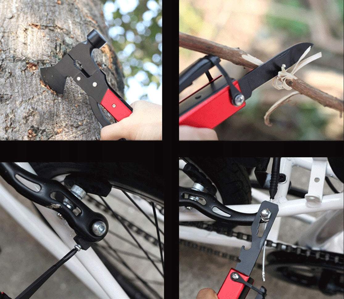 Universāls daudzfunkcionāls rīks multitool 17 vienā (knaibles, āmurs, skrūvgriezis)