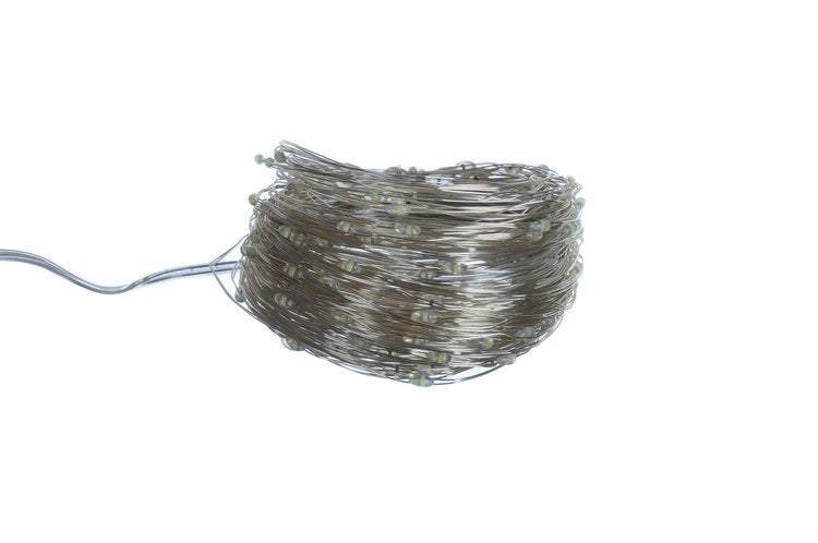 Lampiņu virtene ar saules paneli - 200 LED, RGB