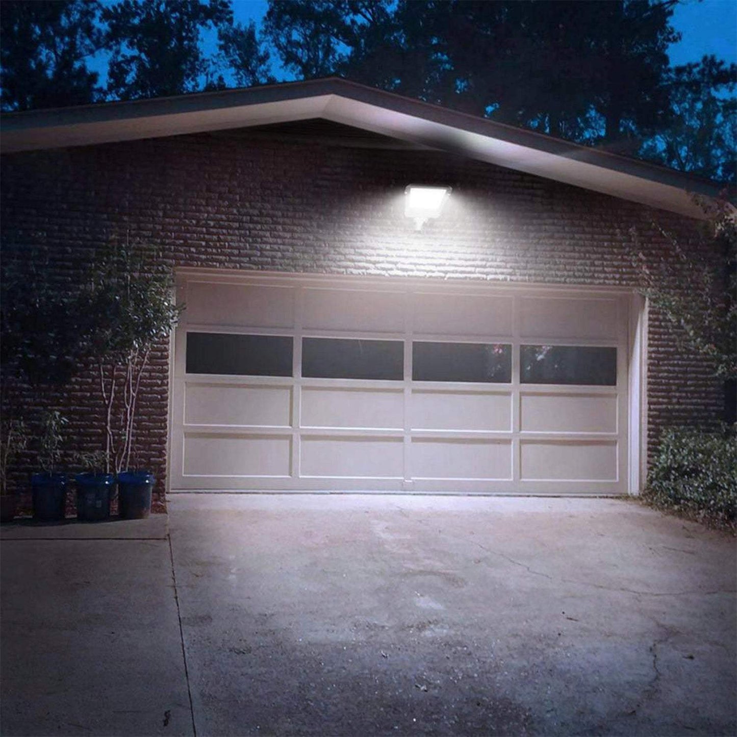 Dārza saules lampa ar kustības sensoru 200 W