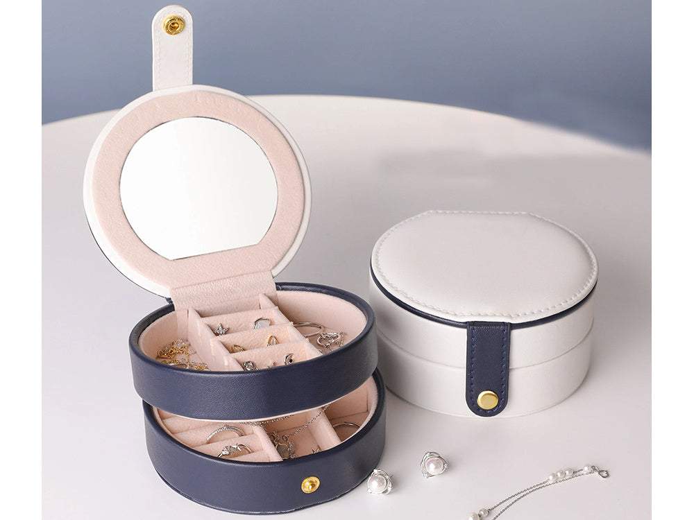 Juvelierizstrādājumu organizators, apaļš, 2 stāvi