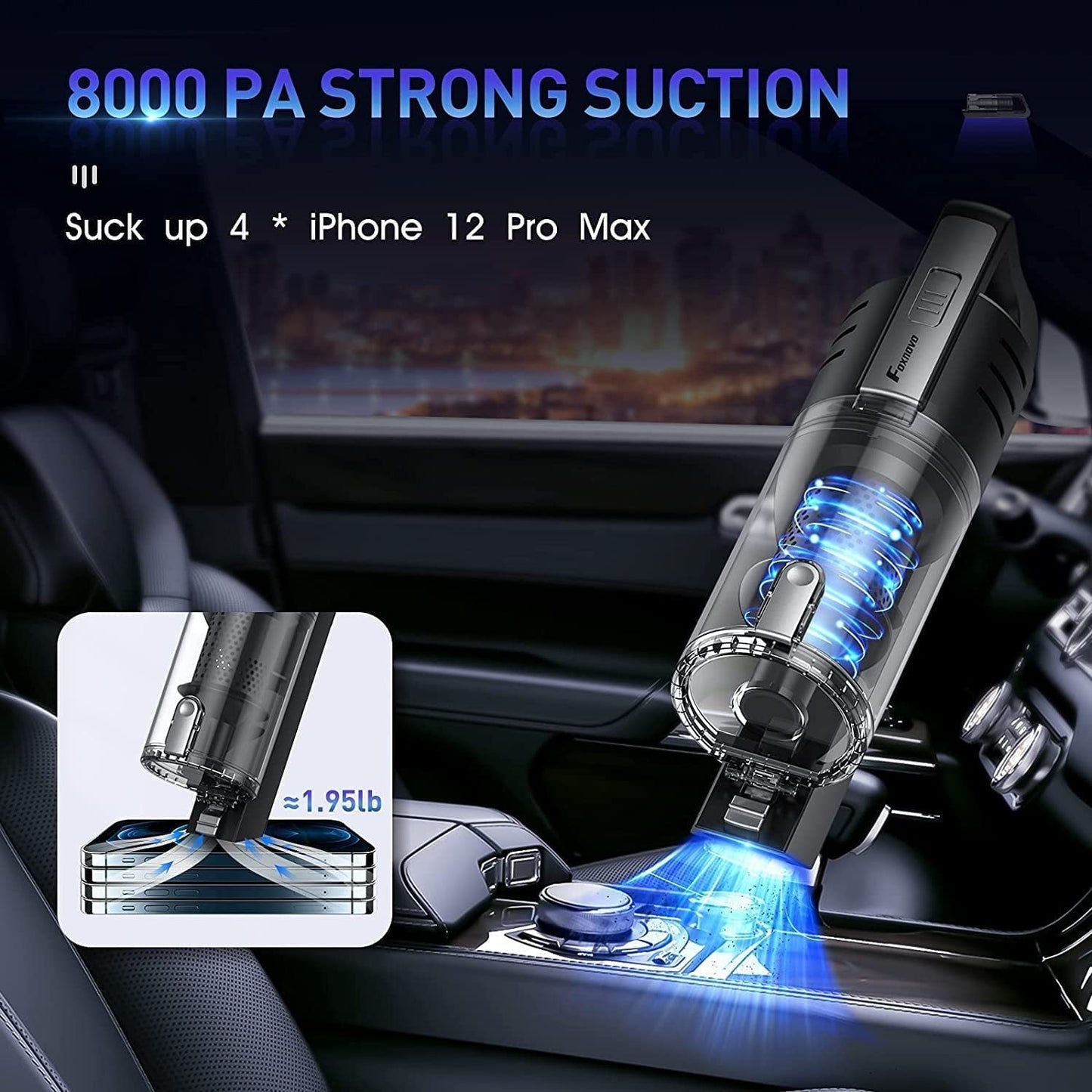 Automašīnu putekļu sūcējs