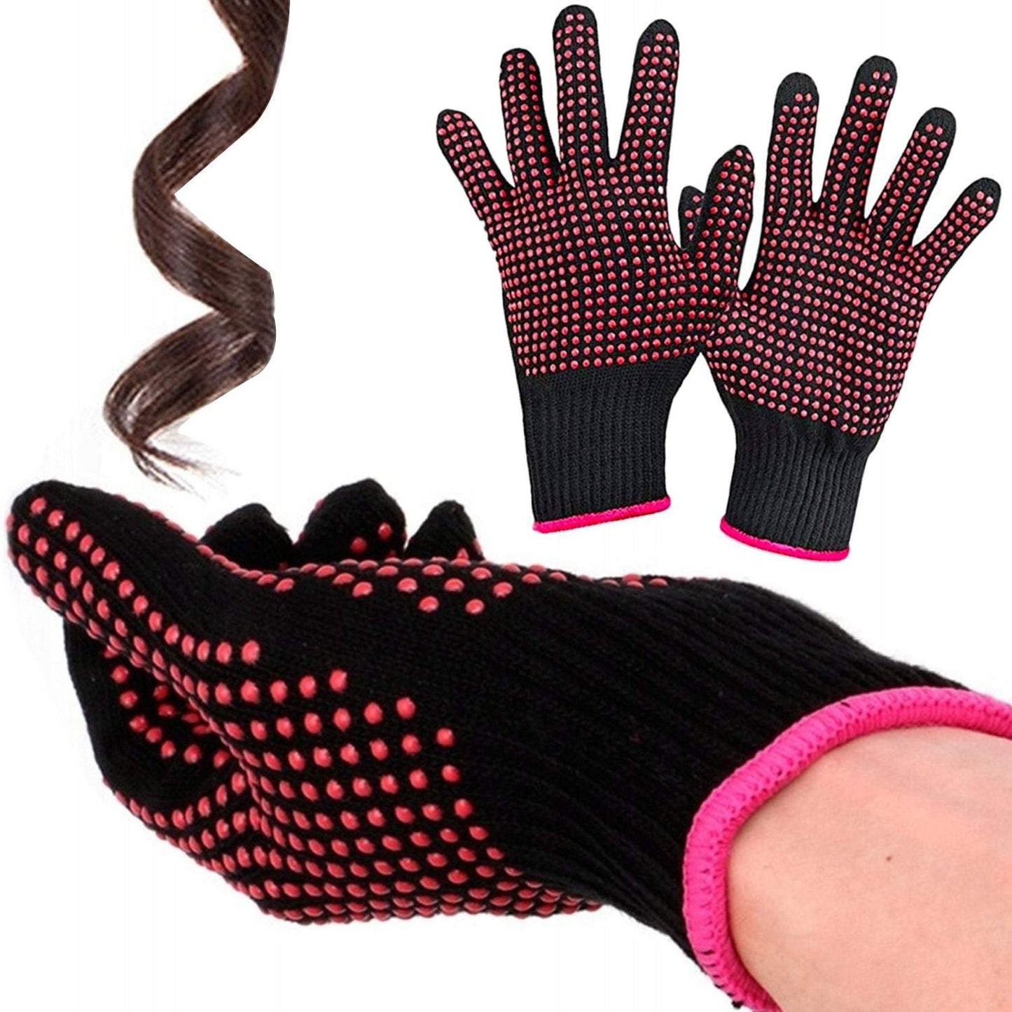 Matu lokšķēres ar termiskajiem aizsargcimdiem