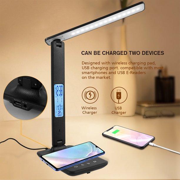 Galda lampa - telefona turētājs