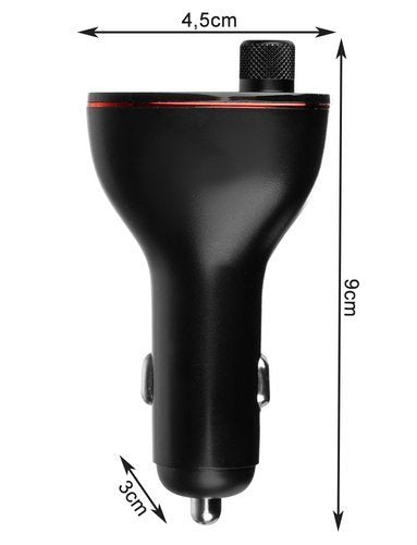 FM Bluetooth raidītājs/lādētājs