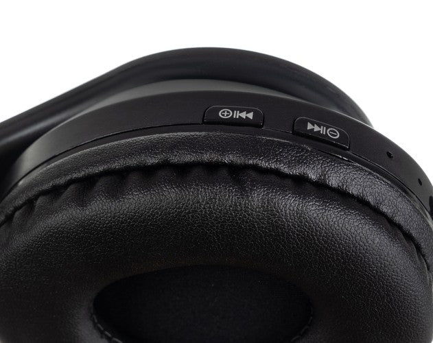 Bezvadu austiņas ar kaķa ausīm – melnas