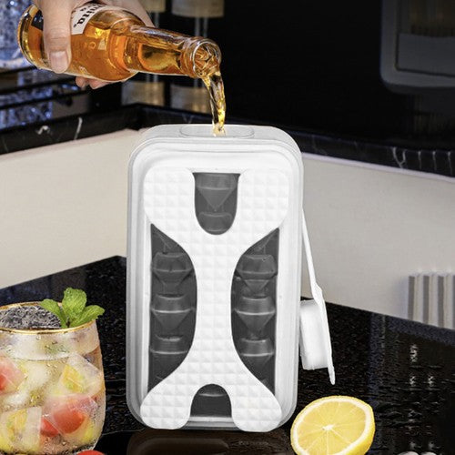 Silikona ledus kubiņu veidne