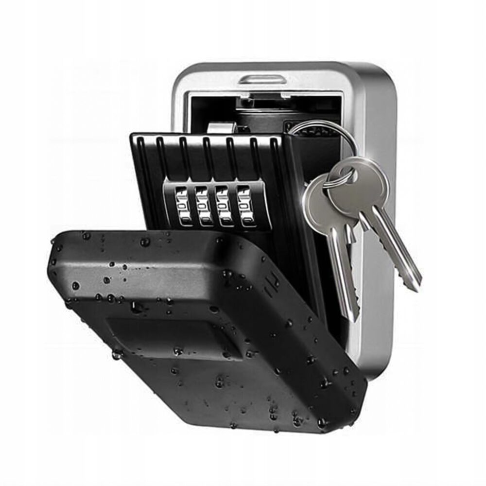 Maza melna atslēgu kastīte