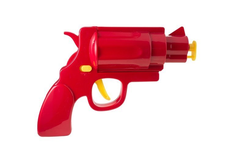 Mērču pistole ar diviem trauciņiem