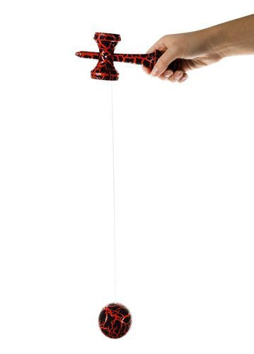 Koka kendama - sarkana