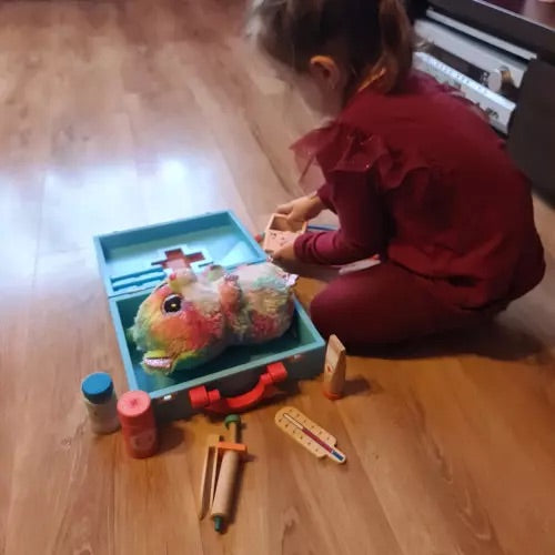 Zobārsta komplekts koka