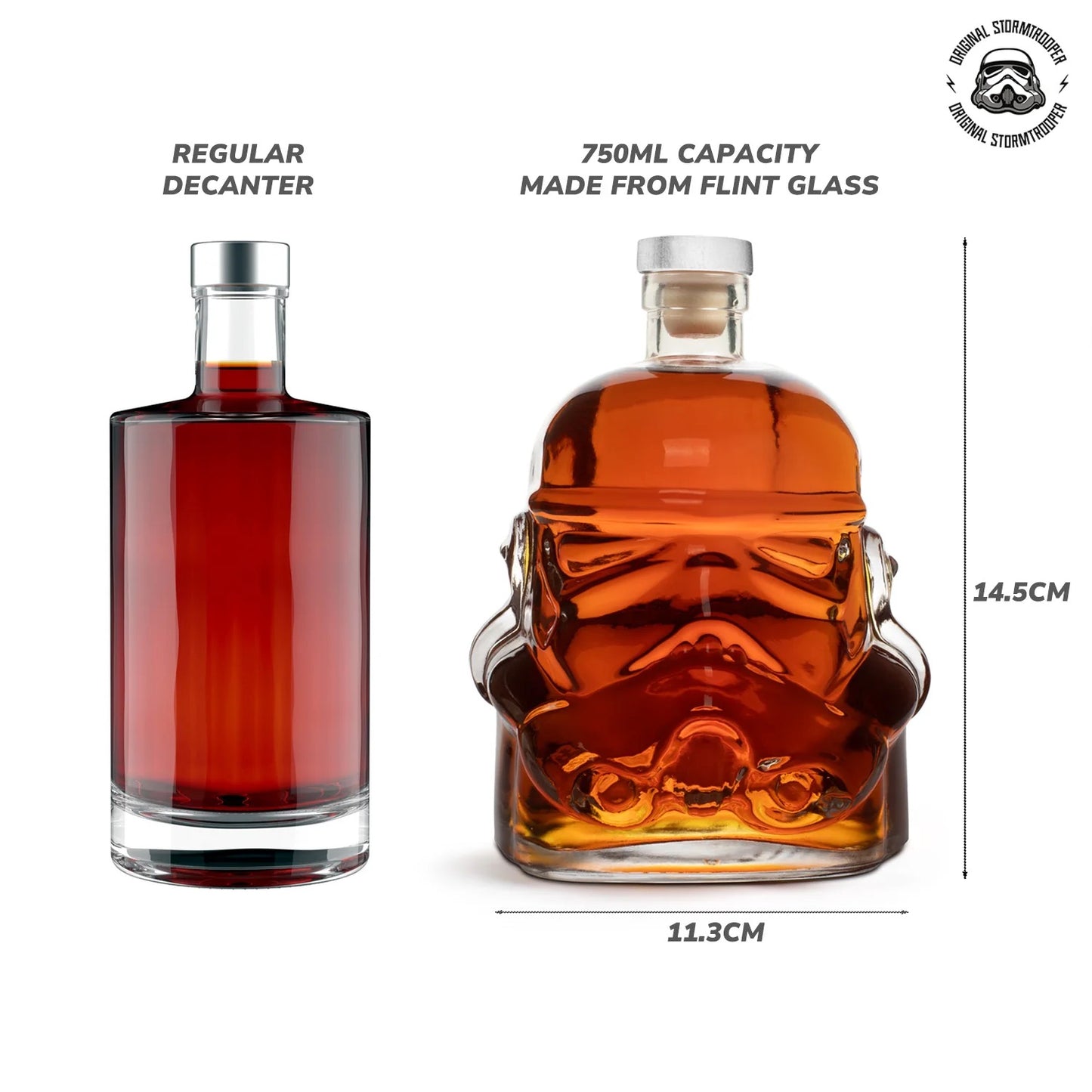 Star Wars Stormtrooper karafe 750 ml