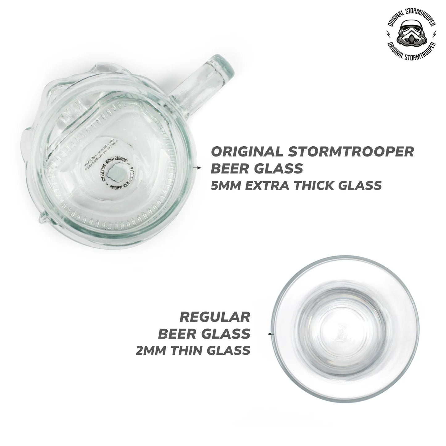 Star Wars Stormtrooper 3D alus glāze 600ml