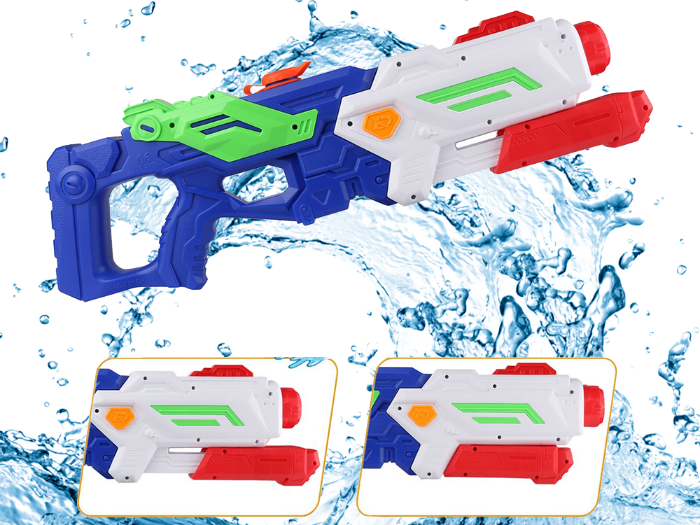 Ūdens pistole, šautene, šaujamieroči, ūdens pistole, liels metējs, bērniem, pumpis
