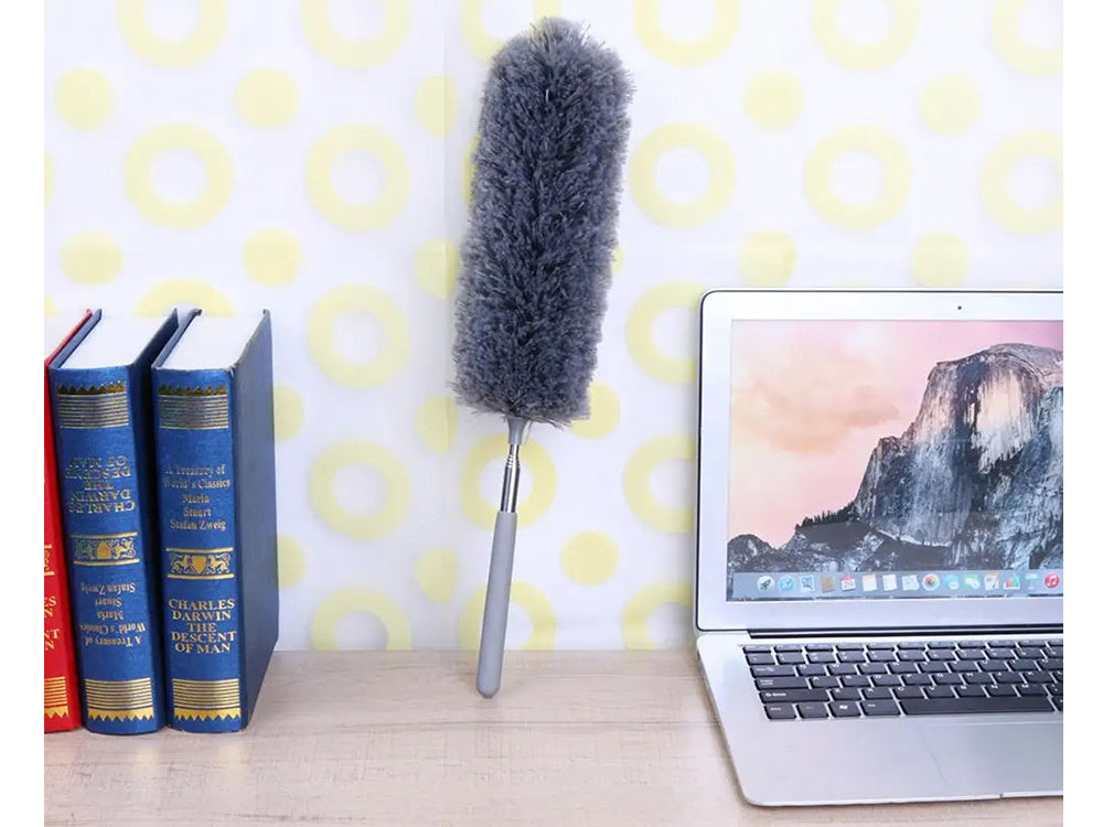 Teleskopiska, gara, salokāma netīrumu slota