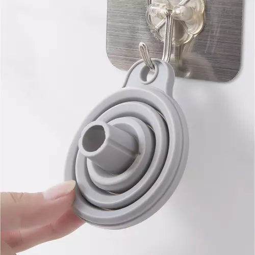 Saliekamā silikona piltuve