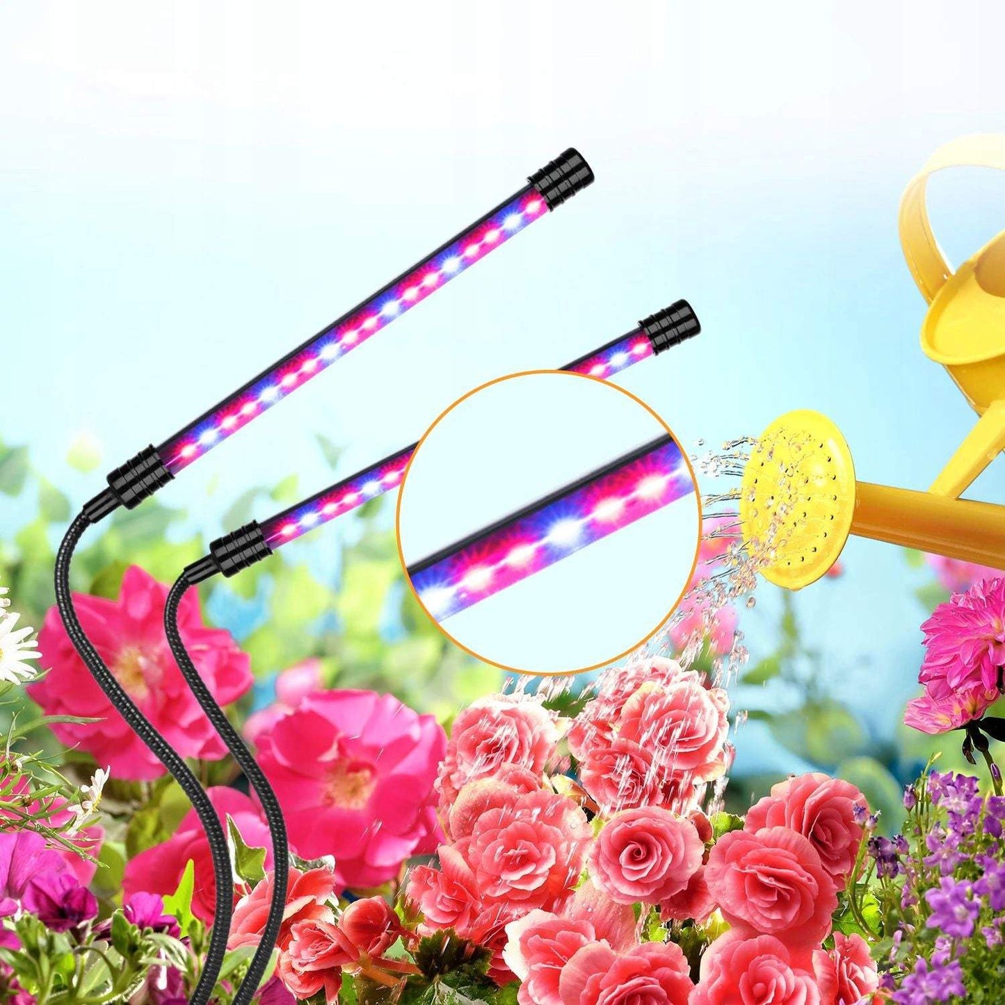 LED lampa augiem – augu audzēšanai 3 gab.