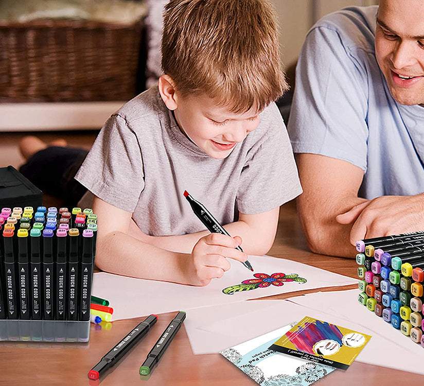 Marķieru komplekts 40 gab. ar somu