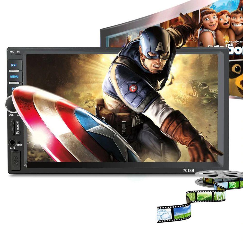 Automašīnas dators radio BT ar LCD displeju